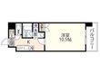 広島市中区西白島町の間取図