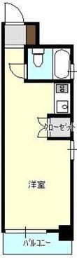 広島市中区舟入本町の間取図