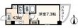 広島市中区小網町の間取図