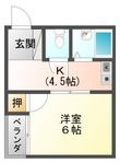 広島市安佐南区大町東３丁目の間取図