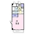 セゾン升本の間取図