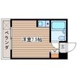 広島市西区三篠町1丁目の間取図