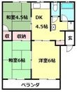 広島市西区庚午中4丁目の間取図