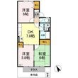 セジュール安東の間取図
