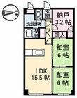 広島市西区三滝本町1丁目の間取図