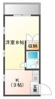 広島市中区堺町1丁目の間取図
