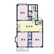 エルディム佃Aの間取図