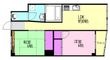 広島市東区牛田新町1丁目の間取図