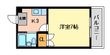 広島市西区三篠町３丁目の間取図