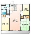 広島市安佐南区中筋1丁目の間取図