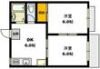 広島市西区中広町２丁目の間取図
