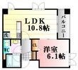 広島市安佐南区中筋1丁目の間取図