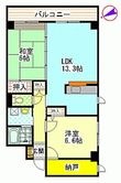 広島市安佐南区長束4丁目の間取図