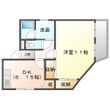 広島市西区天満町の間取図