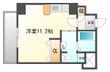 広島市中区橋本町の間取図