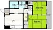 広島市西区中広町3丁目の間取図