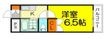 広島市西区南観音1丁目の間取図