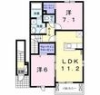 ブライト ヴィラ 1の間取図