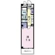 アルモニーBの間取図