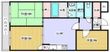 広島市西区高須2丁目の間取図
