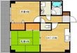 広島市西区大芝2丁目の間取図