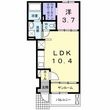 ベル フルールの間取図