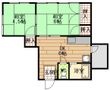 広島市西区小河内町２丁目の間取図