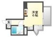 広島市中区東白島町の間取図
