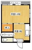 広島市中区本川町２丁目の間取図