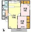 ファミールHIRO B棟の間取図
