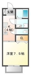 広島市安佐南区長束2丁目の間取図