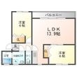 広島市安佐北区三入6丁目の間取図