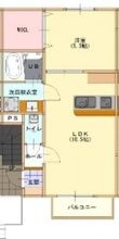 広島市東区矢賀1丁目の間取図