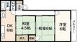 広島市中区西白島町の間取図