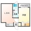 広島市南区上東雲町の間取図