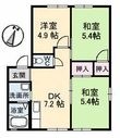 タカセコーポ C棟の間取図