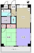 広島市中区江波二本松1丁目の間取図