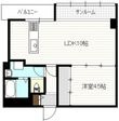 広島市中区榎町の間取図