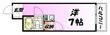 広島市南区西蟹屋3丁目の間取図
