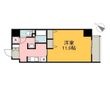 広島市中区富士見町の間取図