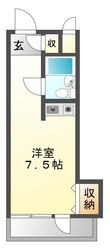 広島市南区京橋町の間取図