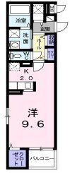 広島市東区戸坂中町の間取図