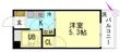 広島市西区南観音6丁目の間取図