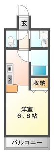 広島市南区宇品海岸2丁目の間取図