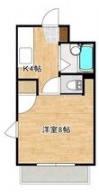 広島市西区大芝3丁目の間取図