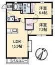 広島市安佐南区上安2丁目の間取図