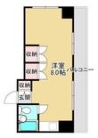 広島市中区東白島町の間取図