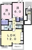 ミストラルⅠの間取図