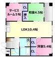 ボヌールの間取図