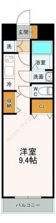 広島市安佐南区西原8丁目の間取図